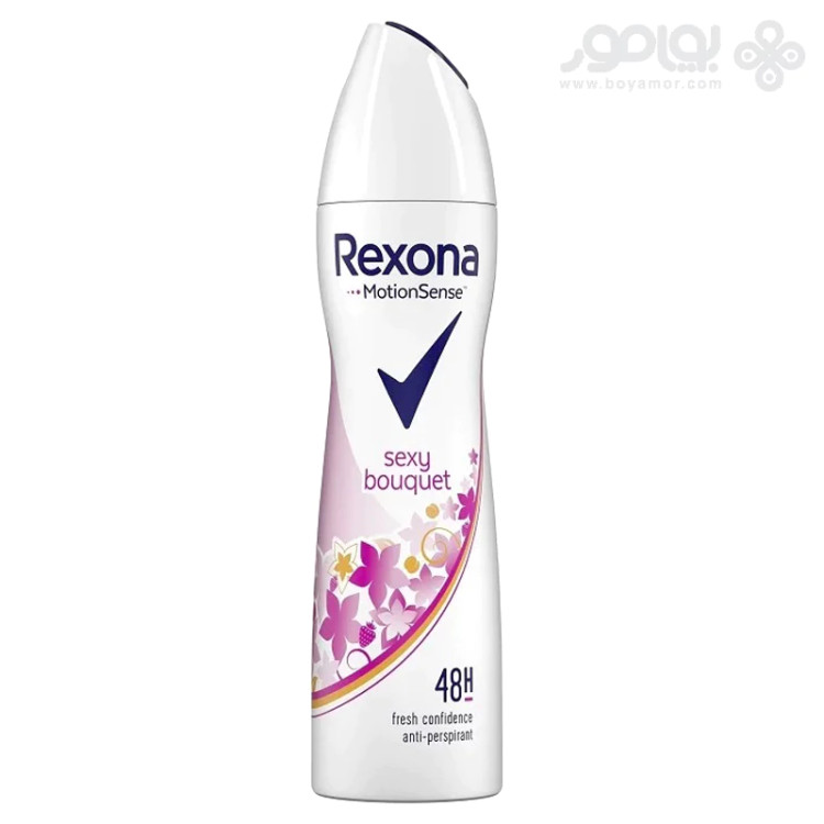 دئودورانت اسپری ضدتعریق زنانه رکسونا Sexy Bouquet